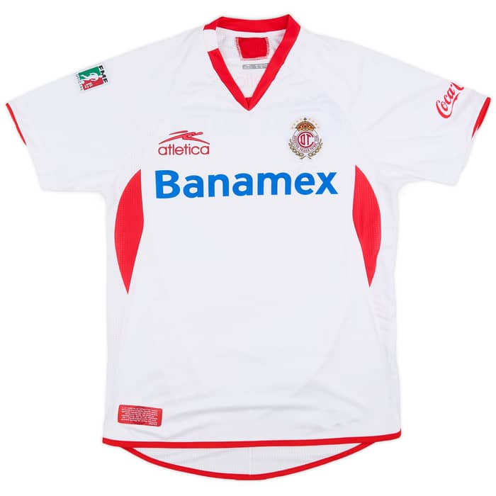 2008-09 Deportivo Toluca Away Shirt #29 - 6/10 - (M)