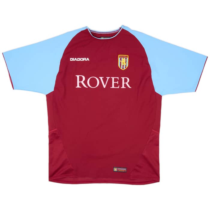 2003-04 Aston Villa Home Shirt Hadji #20 - 7/10 - (M)