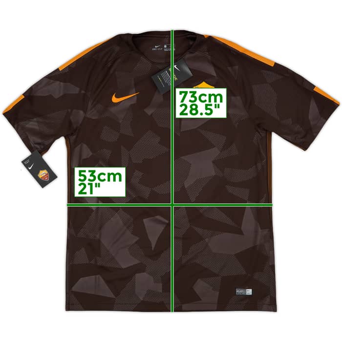 2017-18 Roma Third Shirt Dzeko #9 (L)