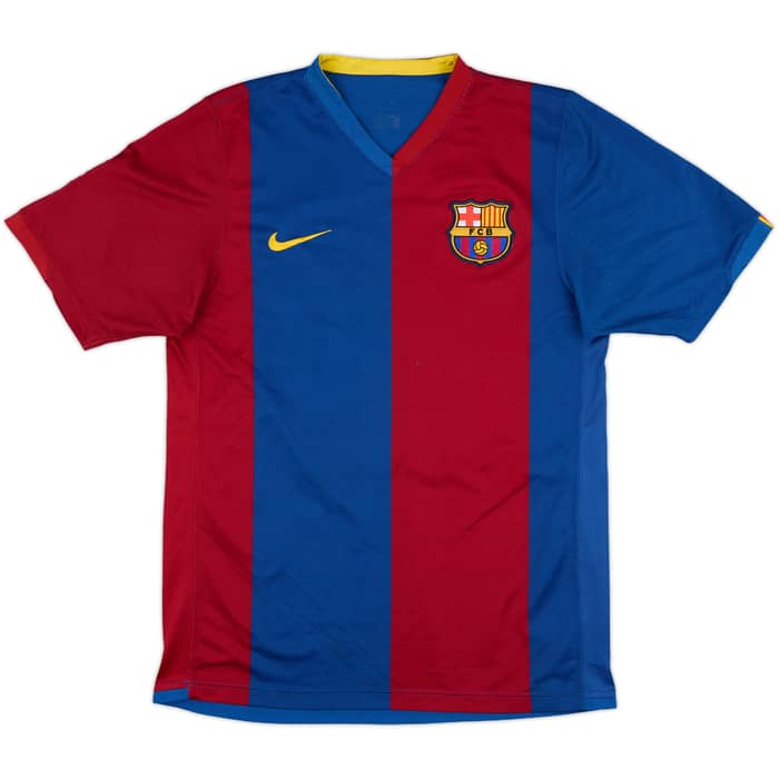 2006-07 Barcelona Home Shirt Messi #19 - 5/10 - (S)