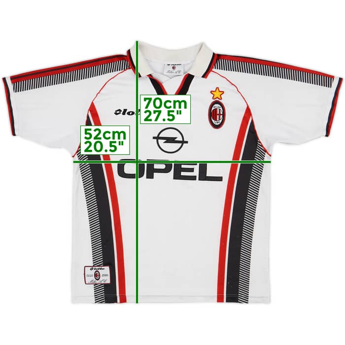 1997-98 AC Milan Away Shirt - 6/10 - (M)