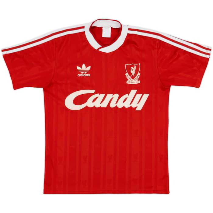 1988-89 Liverpool Home Shirt - 7/10 - (M)