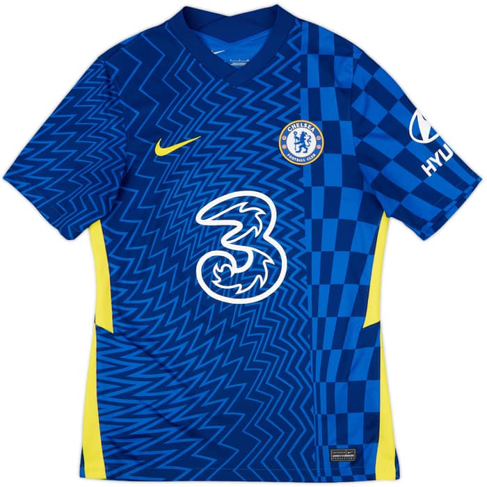 2021-22 Chelsea Home Shirt Mount #19 - 6/10 - (S)