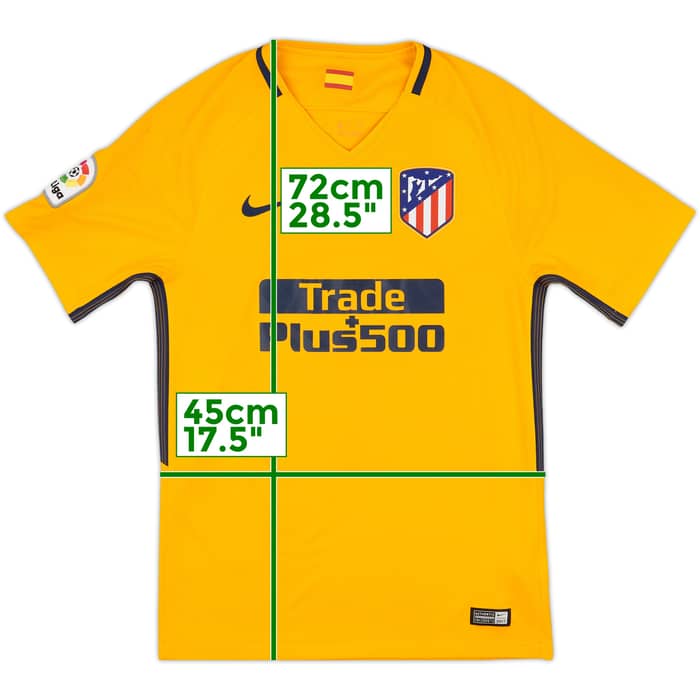 2017-18 Atletico Madrid Away Shirt - 8/10 - (S)