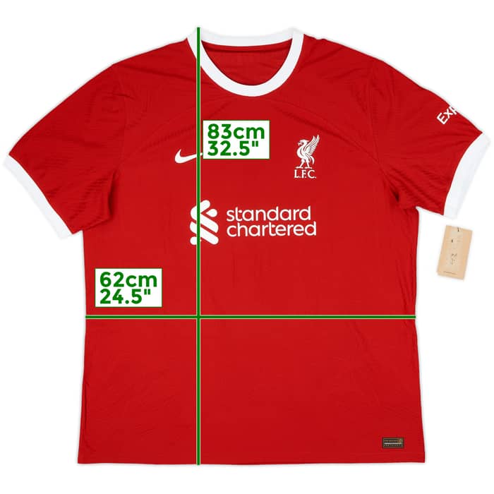 2023-24 Liverpool Authentic Home Shirt M.Salah #11 (XXL)