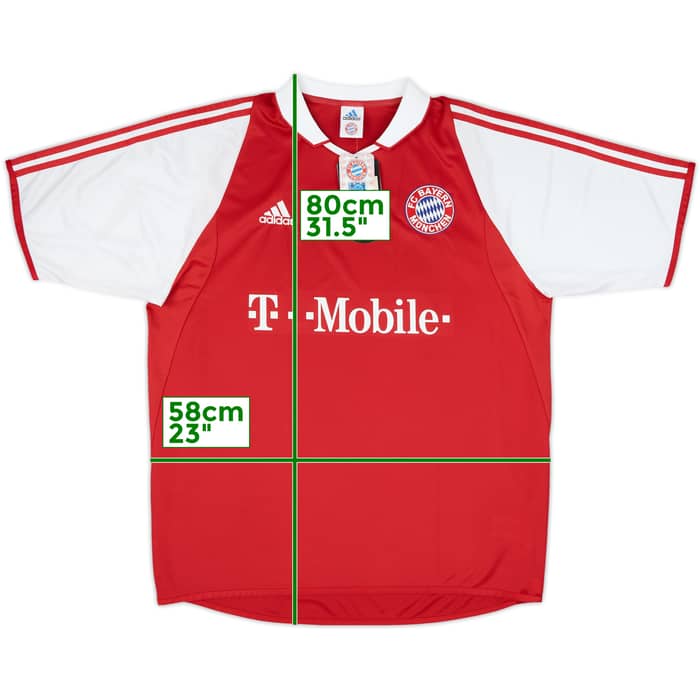 2003-04 Bayern Munich Home Shirt Ballack #13 (L)