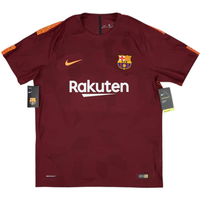 2017-18 Barcelona Authentic Third Shirt Suarez #9 (XL)