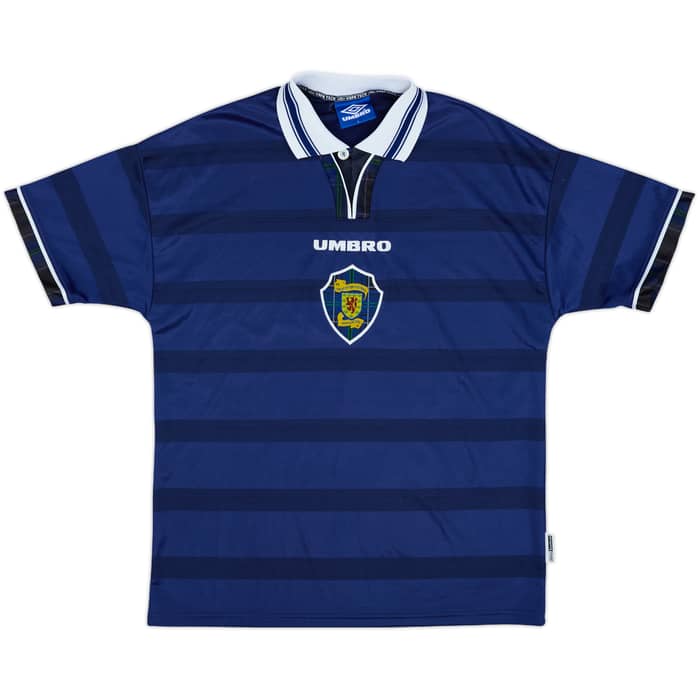 1998-00 Scotland Home Shirt - 9/10 - (L)