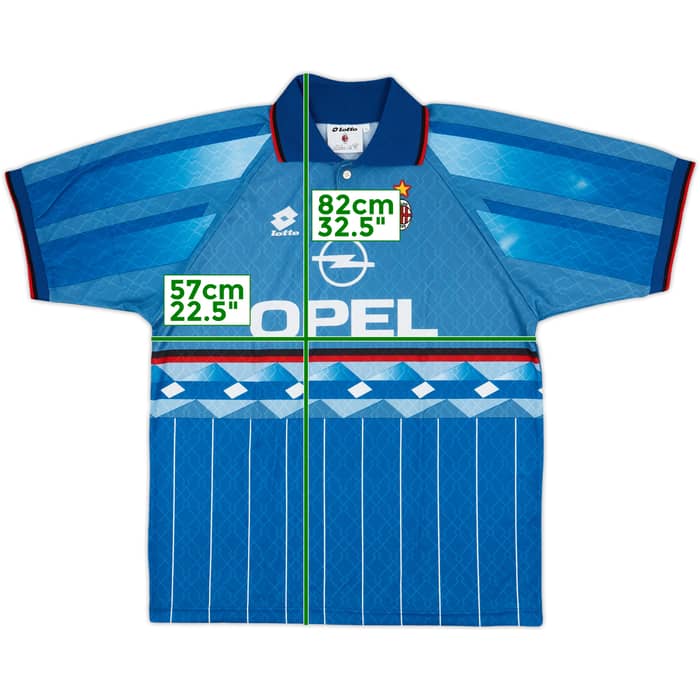 1995-96 AC Milan Fourth Shirt - 6/10 - (XL)