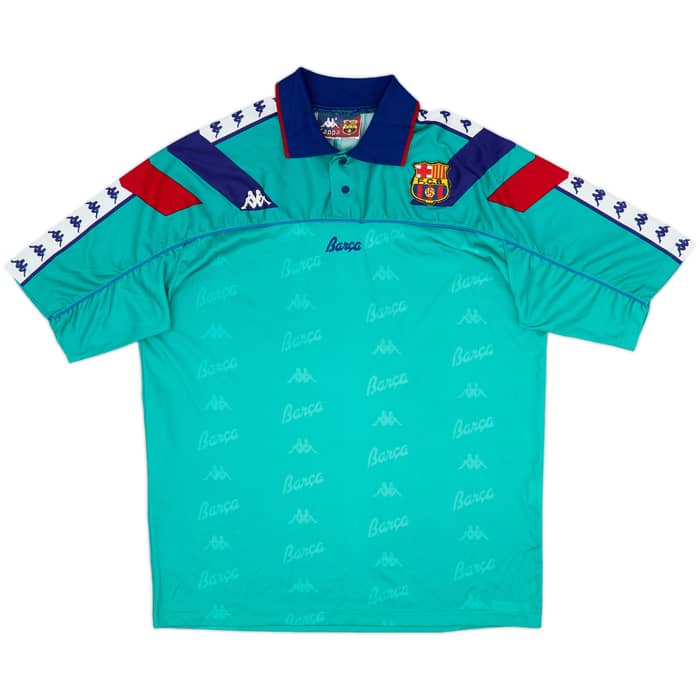 1992-95 Barcelona Away Shirt - 9/10 - (XL)