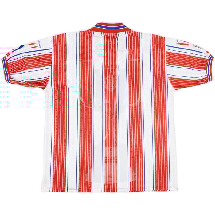 1995-96 Atletico Madrid Copa Del Rey Final Shirt - 8/10 - (L)