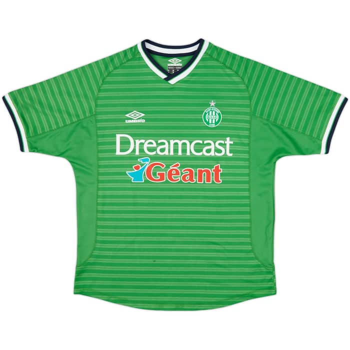 2000-01 Saint Etienne Home Shirt - 8/10 - (L)