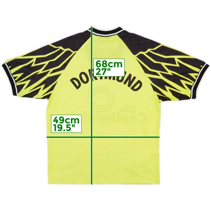 1994-95 Borussia Dortmund Home Shirt - 6/10 - (S)