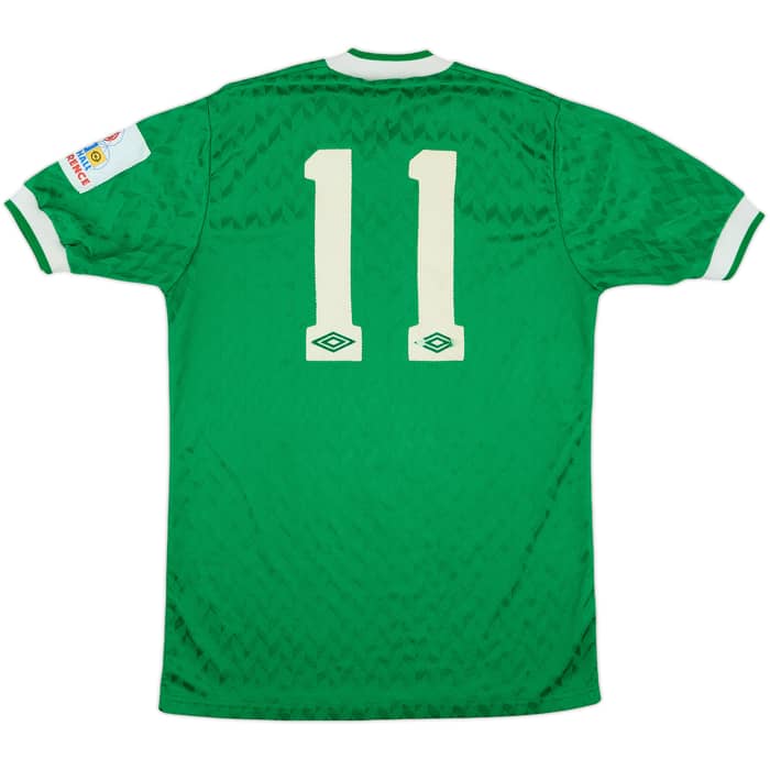 1987-88 Northwich Victoria Match Issue Home Shirt #11