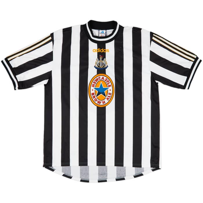 1997-99 Newcastle Home Shirt Asprilla #11 - 7/10 - (XL)