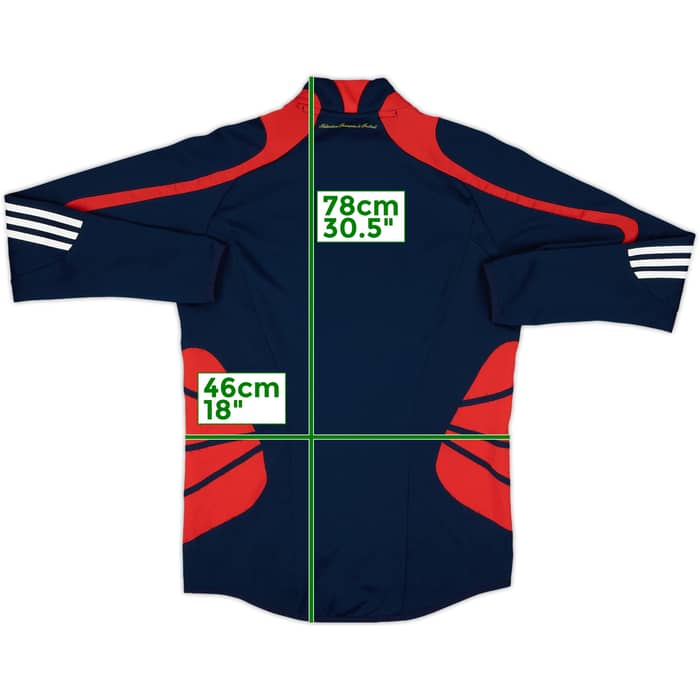 2008-09 France adidas Drill Top - 8/10 - (M)