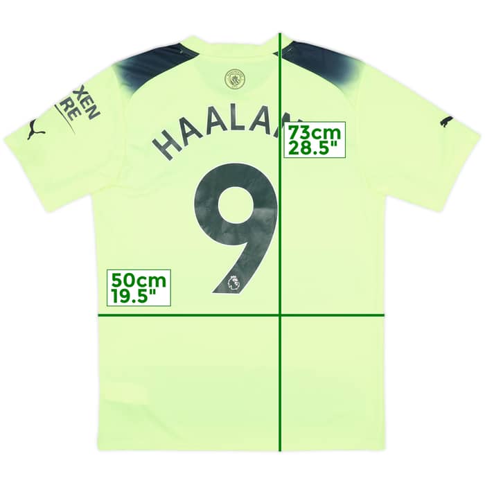 2022-23 Manchester City Third Shirt Haaland #9 - 10/10 - (M)