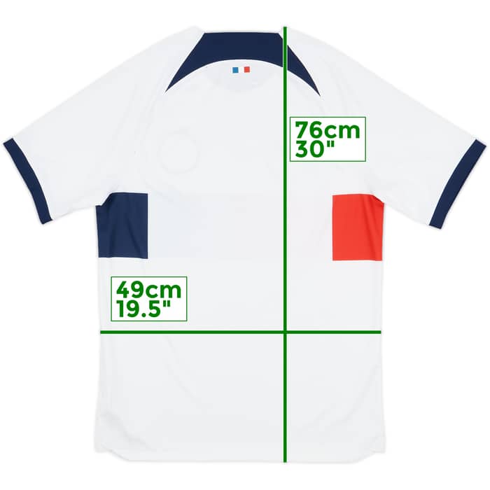 2023-24 Paris Saint-Germain Away Shirt - 8/10 - (M)