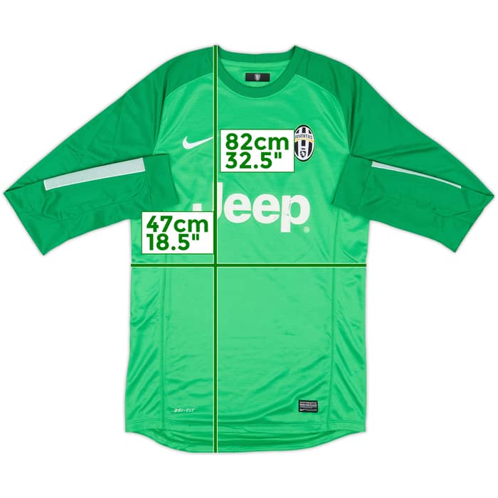 2013-14 Juventus Authentic GK Shirt - 6/10 - (M)