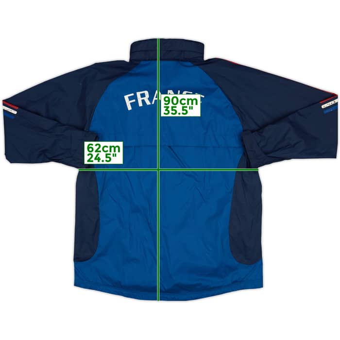2000-02 France adidas Hooded Rain Jacket - 6/10 - (L)