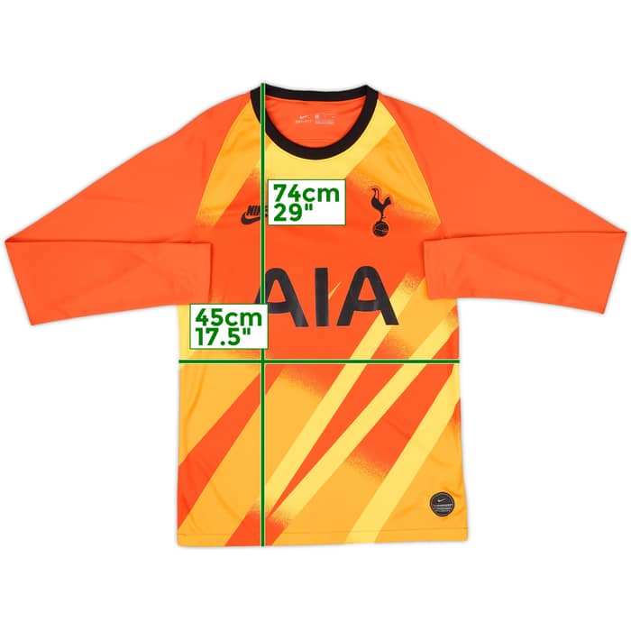 2019-20 Tottenham European GK Shirt Lloris #1 - 7/10 - (S)