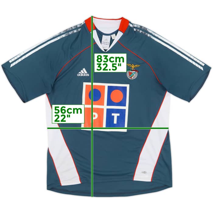 2005-06 Benfica Away Shirt - 5/10 - (L)