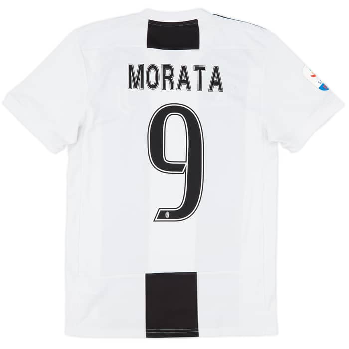 2018-19 Juventus Home Shirt Morata #9 - 8/10 - (S)