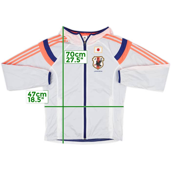 2014-15 Japan adidas Hooded Track Jacket - 6/10 - (M)
