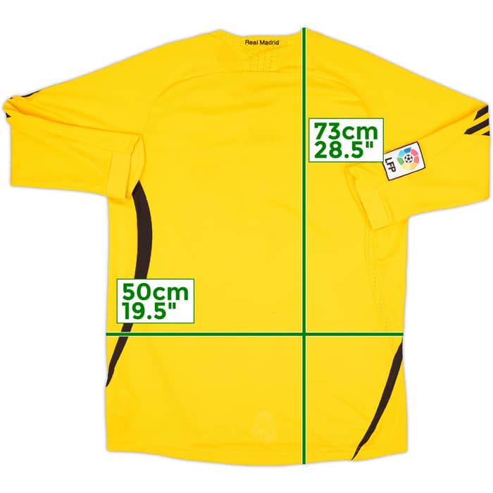 2008-09 Real Madrid GK Shirt - 7/10 - (XL.Boys)