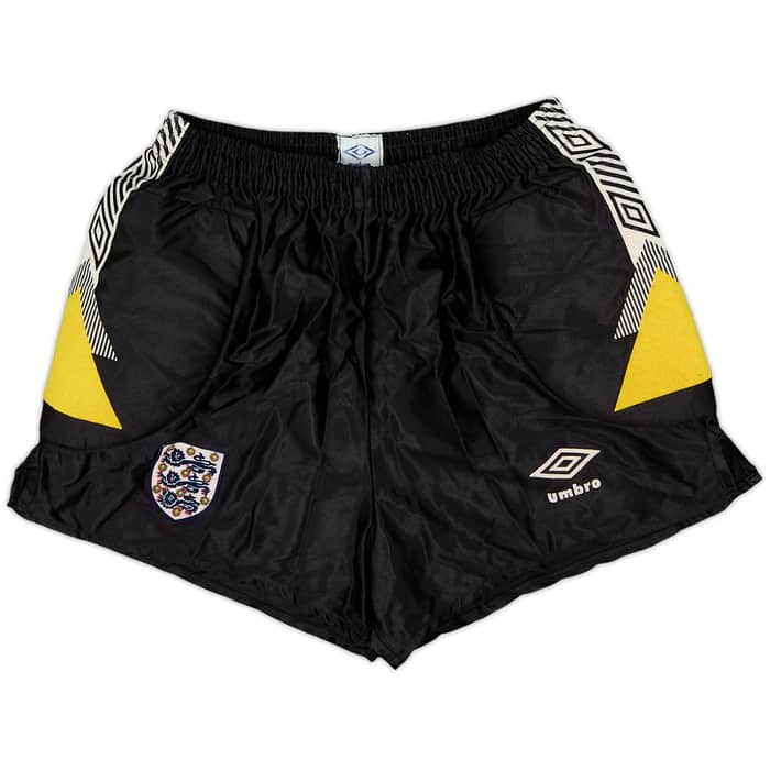 1990-92 England GK Shirt & Shorts - 8/10 - (S)