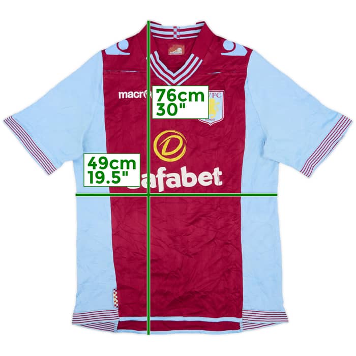 2013-14 Aston Villa Home Shirt - 5/10 - (L)
