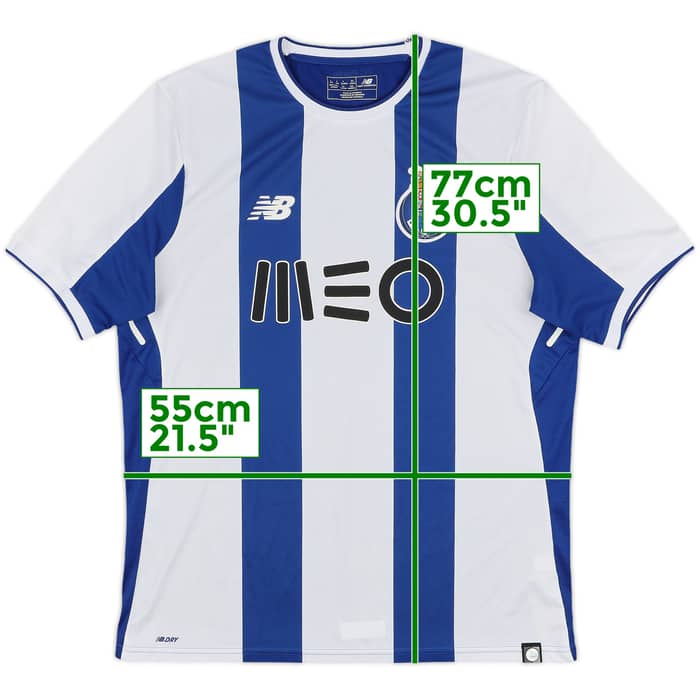 2017-18 Porto Home Shirt - 8/10 - (L)