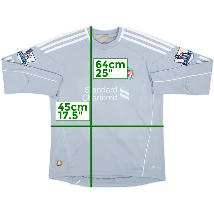 2010-12 Liverpool GK Shirt Reina #25 - 6/10 - (M.Boys)