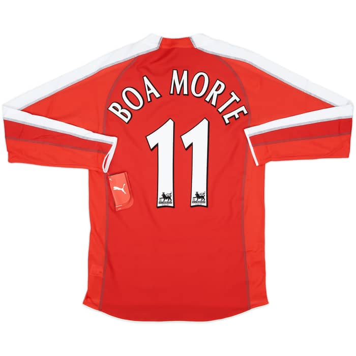 2005-06 Fulham Away L/S Shirt Boa Morte #11 (M)