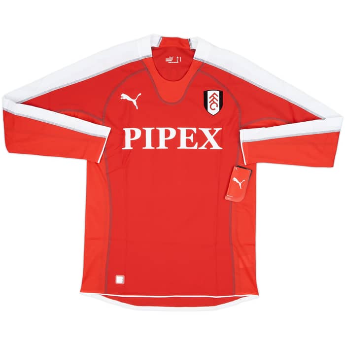 2005-06 Fulham Away L/S Shirt Boa Morte #11 (M)