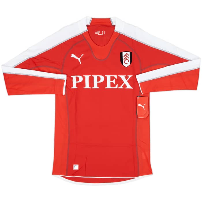 2005-06 Fulham Away L/S Shirt Boa Morte #11 (S)
