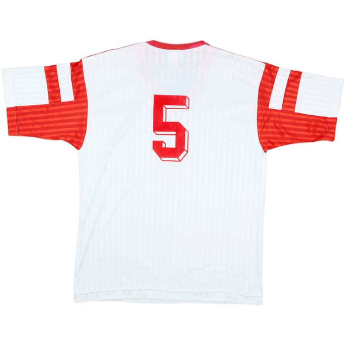 1988-91 Bayer Leverkusen Home Shirt #5 - 7/10 - (XL)