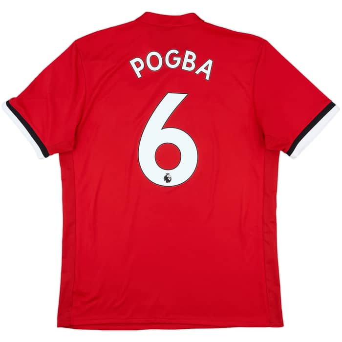 2017-18 Manchester United Home Shirt Pogba #6