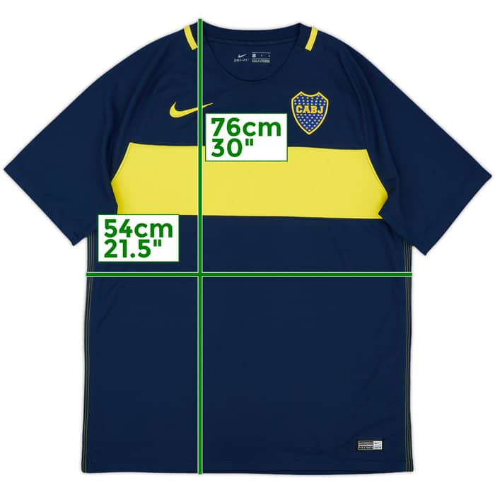 2016-17 Boca Juniors Home Shirt - 8/10 - (L)