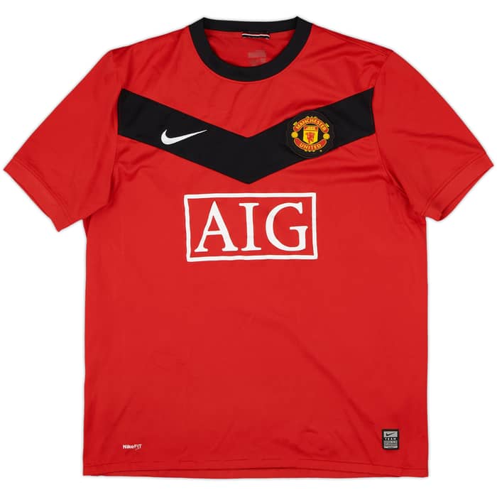 2009-10 Manchester United Home Shirt Owen #7 - 7/10 - (L)