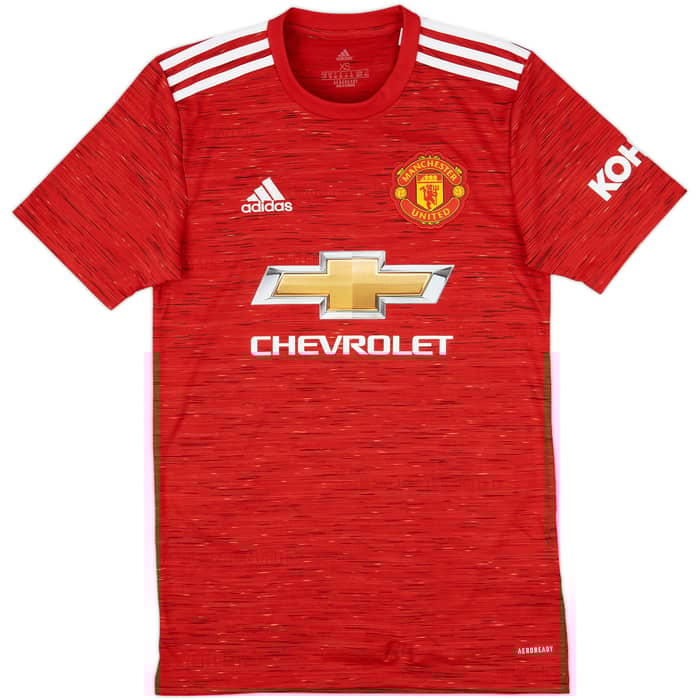 2020-21 Manchester United Home Shirt Cavani #7 - 10/10 - (XS)