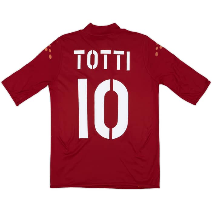 2003-04 Roma Home Shirt Totti #10 - 7/10 - (S)
