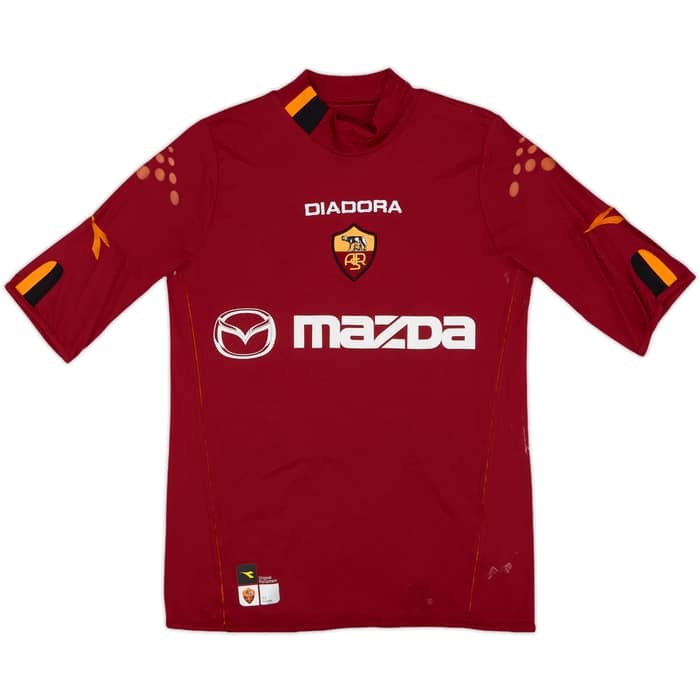 2003-04 Roma Home Shirt Totti #10 - 7/10 - (S)