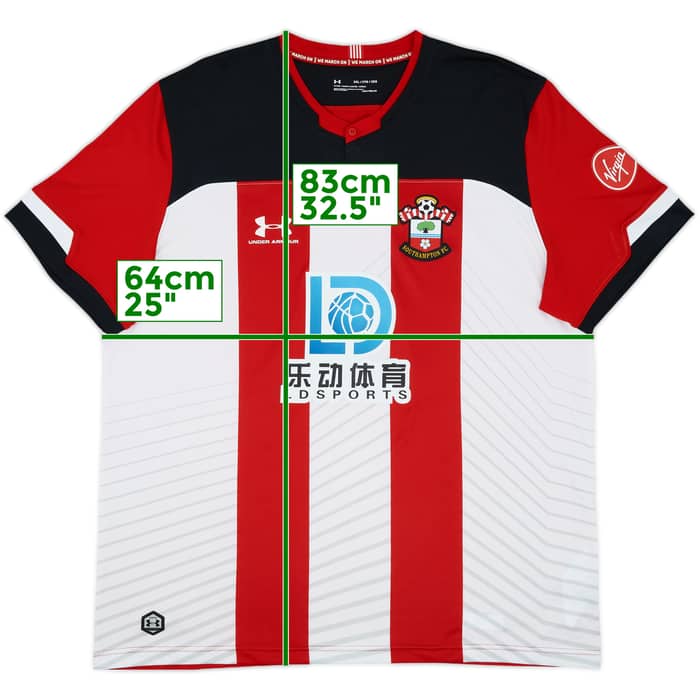2019-20 Southampton Home Shirt Ward-Prowse #16 - 9/10 - (3XL)