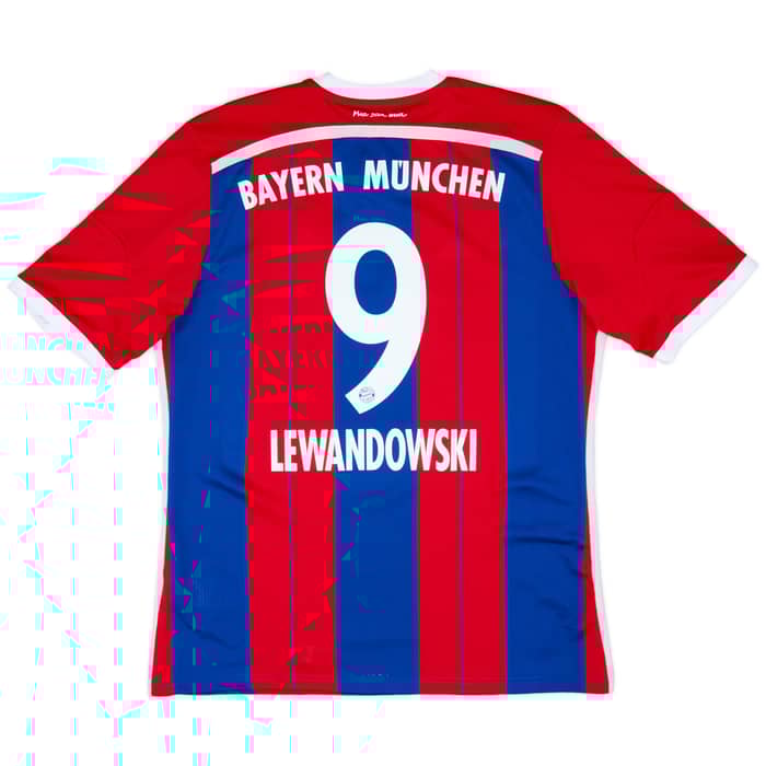 2014-15 Bayern Munich Home Shirt Lewandowski #9