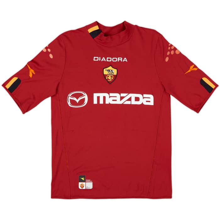 2003-04 Roma Home Shirt Totti #10 - 7/10 - (S)