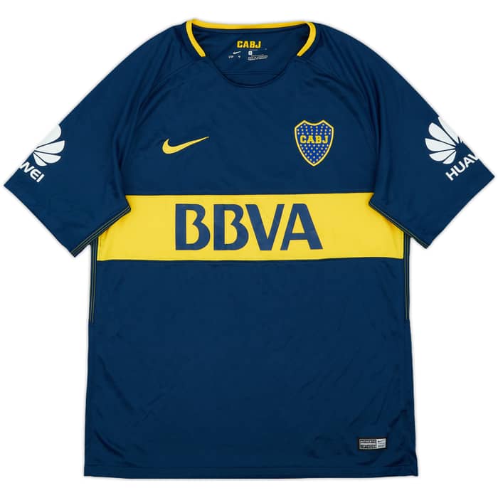 2017-18 Boca Juniors Home Shirt - 8/10 - (M)