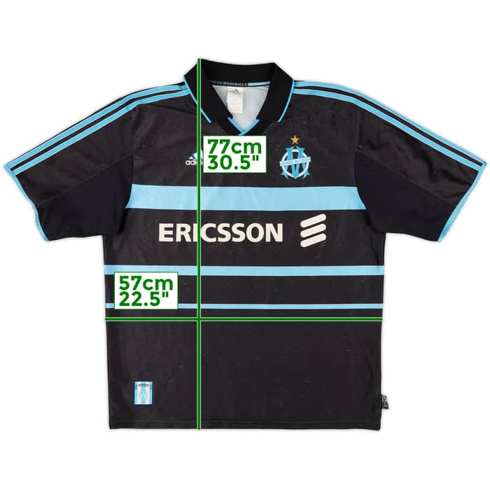 1999-00 Olympique Marseille Third Shirt - 6/10 - (L)