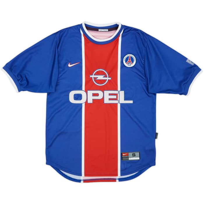 1999-00 Paris Saint-Germain Home Shirt Okocha #10 - 7/10 - (S)