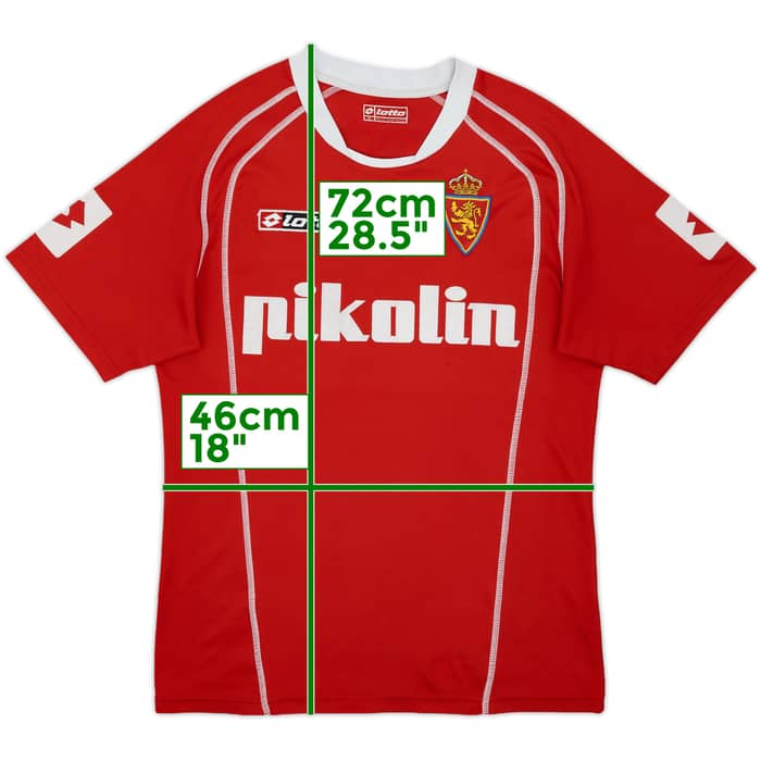 2004-05 Real Zaragoza Away Shirt - 6/10 - (M)